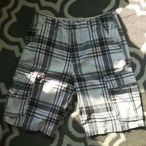 Men's plaid shorts size 33 Old Navy